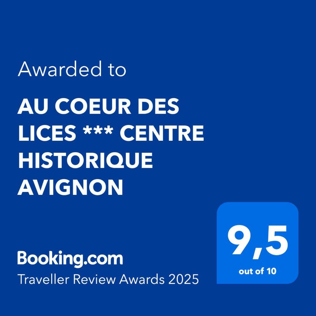 Ferienwohnung Au Coeur Des Lices *** Centre Historique Avignon Exterior foto